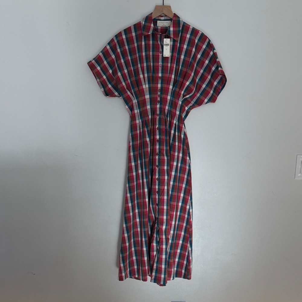 Anthropologie Exquise Tobie shirt dress XS NWT - Picture 5 of 7